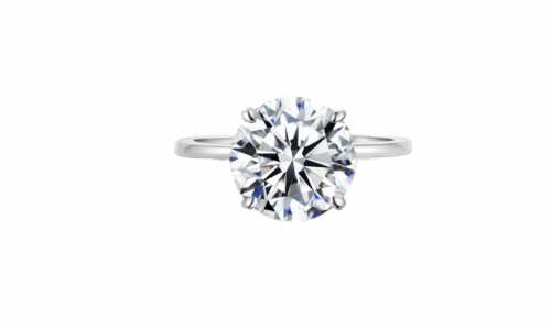 Brilliant Cut 4.0CT Solitaire Ring